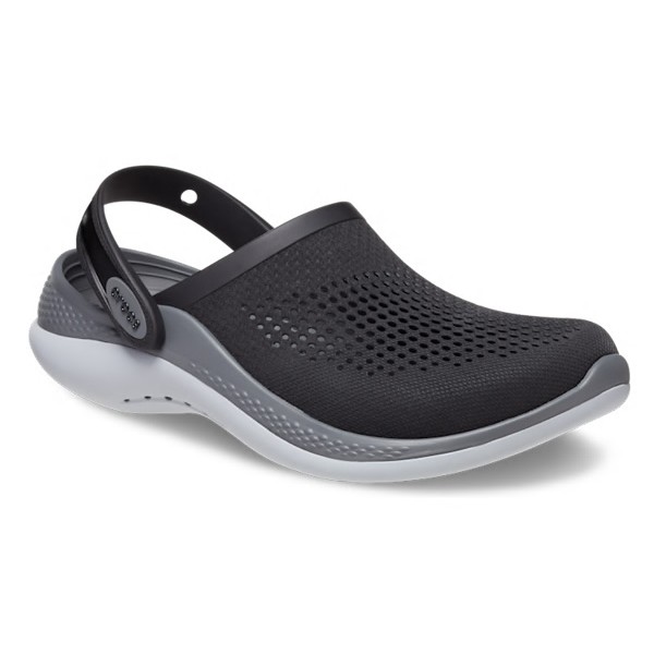 Crocs natikači Literide 360 Black Grey