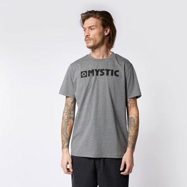 Mystic moška kratka majica Brand Tee Grey.
