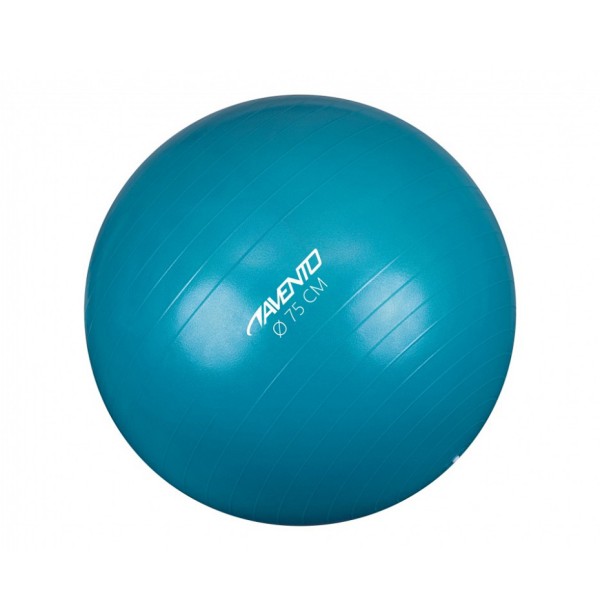 Avento fitnes žoga 75 cm modra.