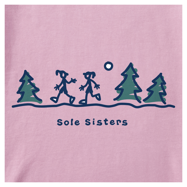 Ženska kratka majica Life is Good Sole Sisters
