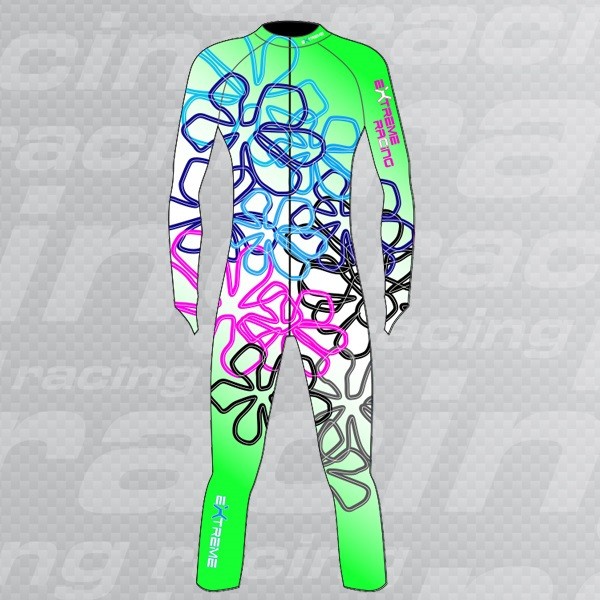Extreme otroški tekmovalni kombinezon.