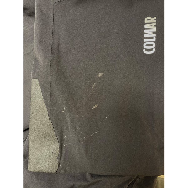 Moške smučarske hlače Colmar Ecostretch - vzorec z znaki uporabe