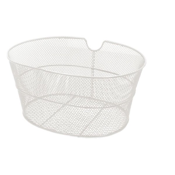 Nizka ovalna košara za sprednji prtljažnik.