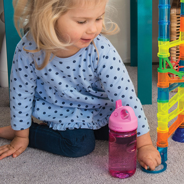 Nalgene steklenica Grip-N-Gulp Pink.