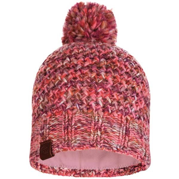 Buff pletena kapa Margo Flamingo Pink.