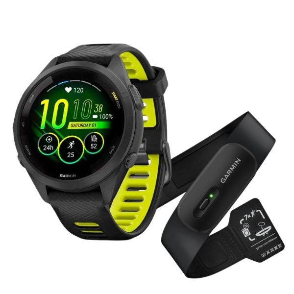 Garmin forerunner 265s Music   HRM 200