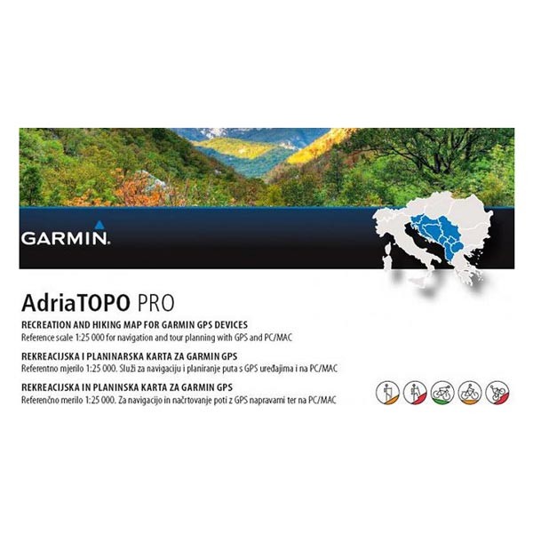 Topografski zemljevidi Garmin Adria Topo PRO.