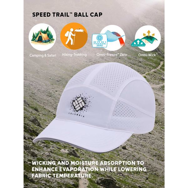 Columbia Speed Trail, kapa s šiltom