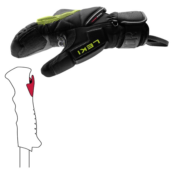 Leki smučarske rokavice WCR Coach 3D Mitt.