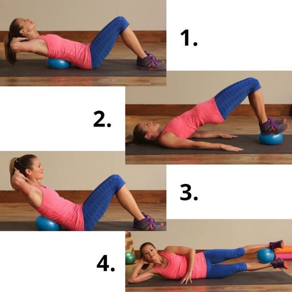 Mini žoga Body Sculpture.