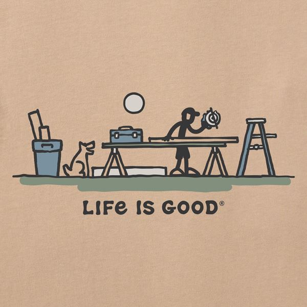Life is Good Crusher Tee Handman, moška kratka majica
