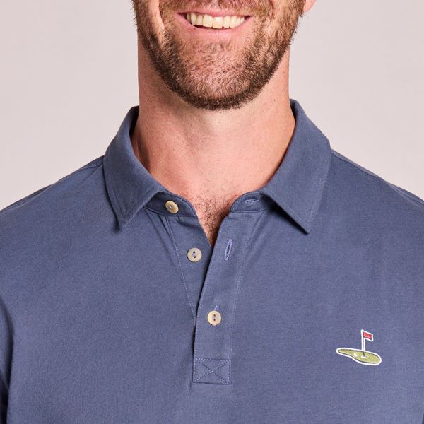 Life is Good Crusher-Lite Golf Flag, moška kratka polo majica