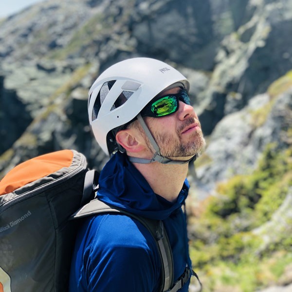 Petzl unisex čelada Boreo White.