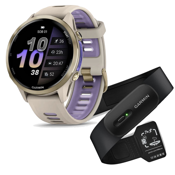 Set Garmin Forerunner 970 in HRM 200.