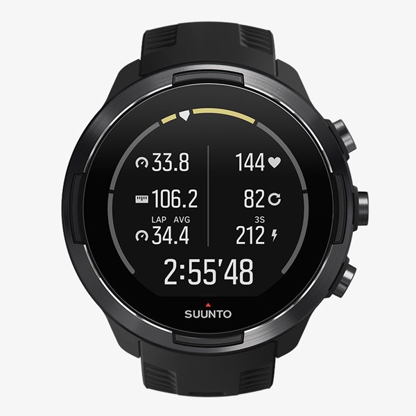 Suunto 9 Baro Black.