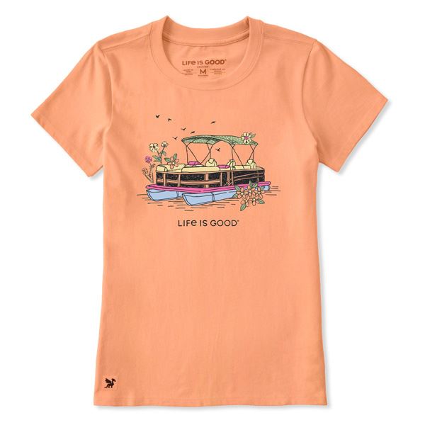 Life is Good Crusher-Lite Pontoon, ženska kratka majica