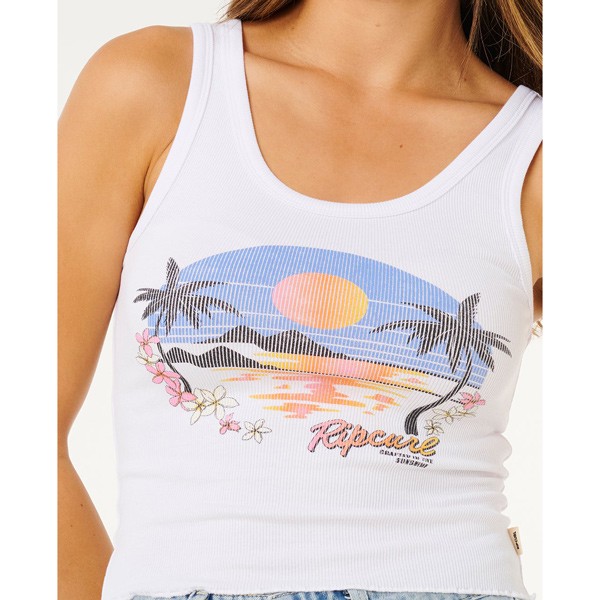 Rip Curl Hotel Malibu, ženska majica brez rokavov