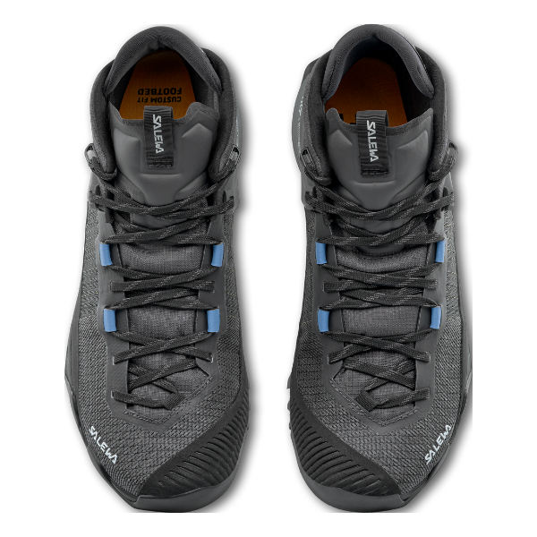 Ženski pohodni čevlji Salewa Wildfire NXT Mid GT v sivi barvi