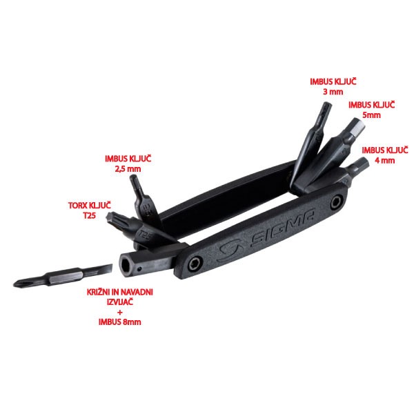 Žepno orodje za popravilo kolesa Sigma