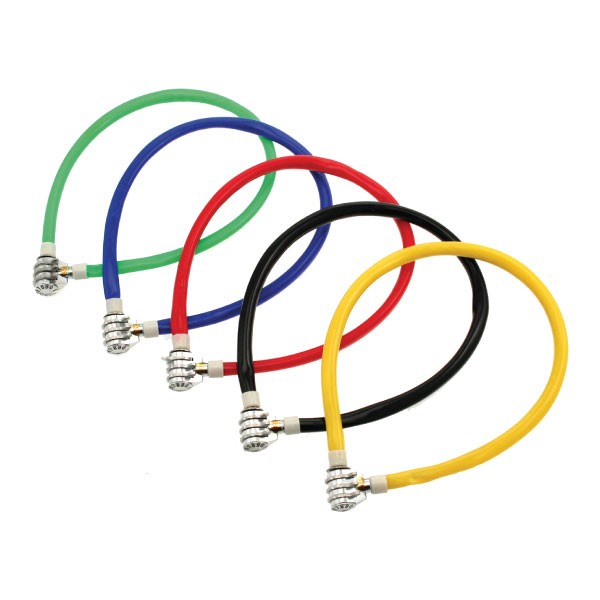 RMS kolesarska ključavnica s številčnico.