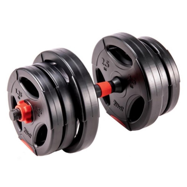 Body Sculpture set utežnih ročk 10 kg PVC Cement