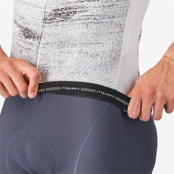 Moška kolesarska majica castelli stratus logo.