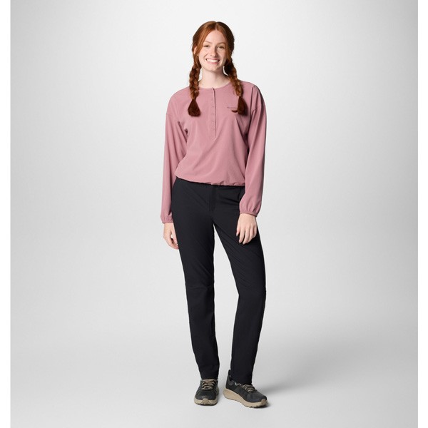 Ženske dolge pohodne hlače Columbia Leslie Falls II