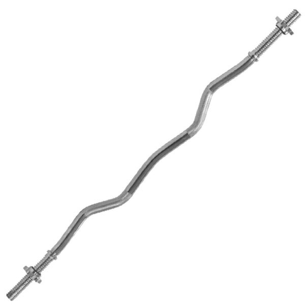 Krivi drog za uteži z navojem.