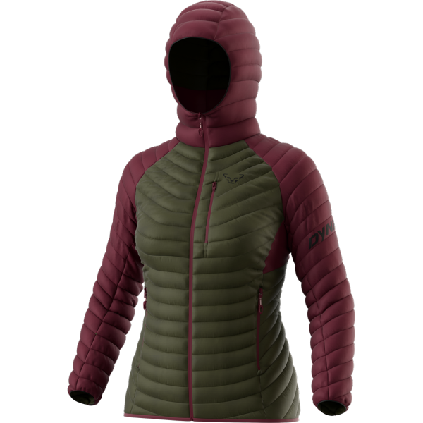 Dynafit ženska puh jakna Radical Down - burgundy
