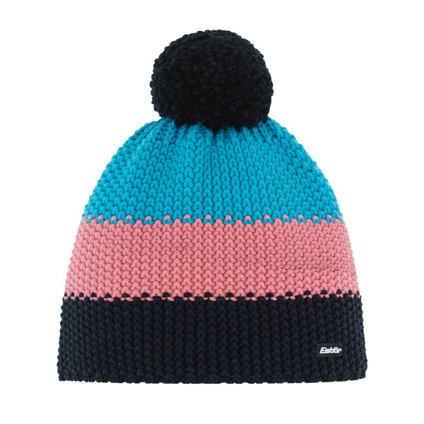 Pletena kapa Eisbar Star Pompon Mu