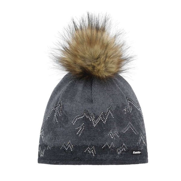 Ženska pletena kapa Eisbar Draw Lux Crystal