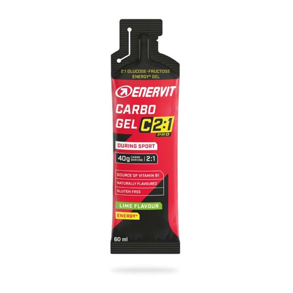 Enervit C2:1PRO Limeta, energijski gel