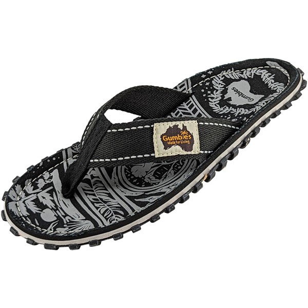 Gumbies unisex japonke Islander Black.