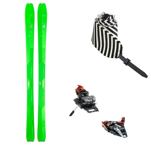 TESTNI TURNI SET ELAN IBEX 84 CARBON