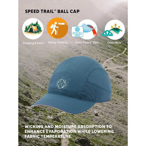 Columbia Speed Trail, kapa s šiltom