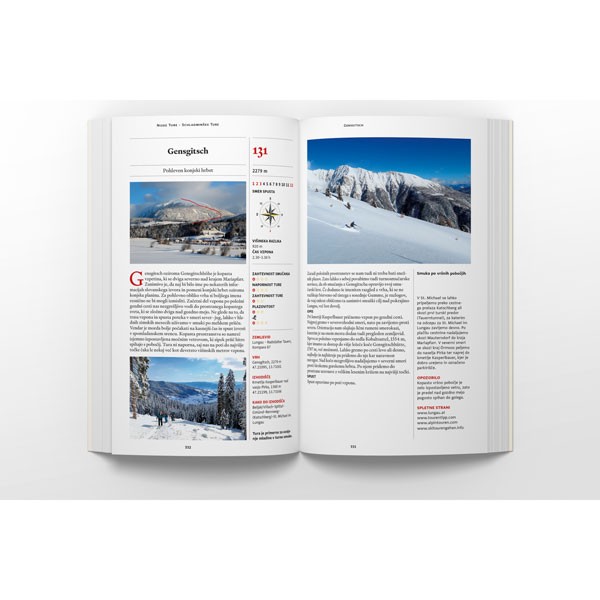 Knjiga Sidarta Najlepši turni smuki avstrijske Koroške   40 izbranih tur v pokrajini Lungau