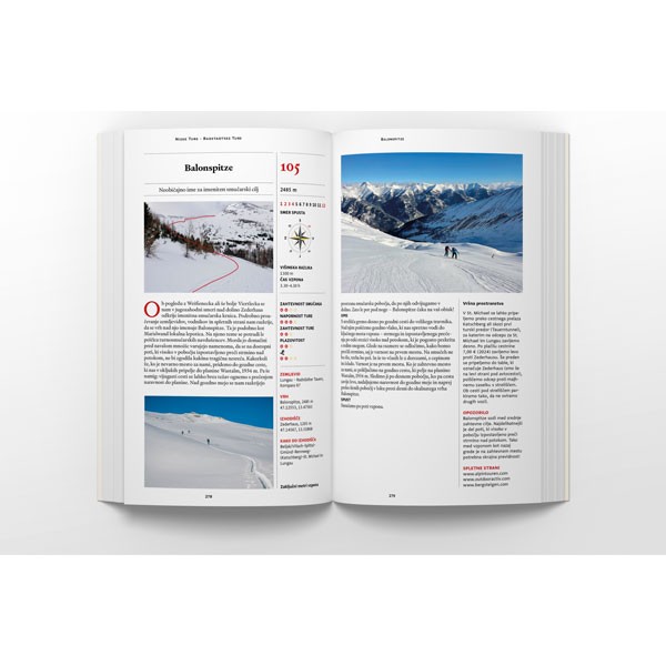 Knjiga Sidarta Najlepši turni smuki avstrijske Koroške   40 izbranih tur v pokrajini Lungau