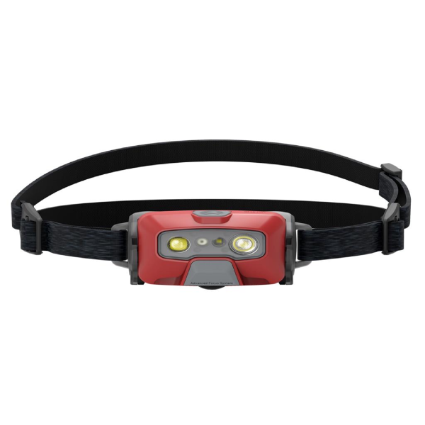 Led Lenser HF6R Core - rdeča, naglavna, polnilna svetilka