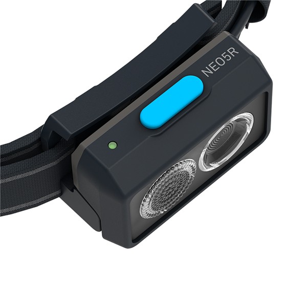 Led Lanser naglavna vetilka Neo 5R Modra.