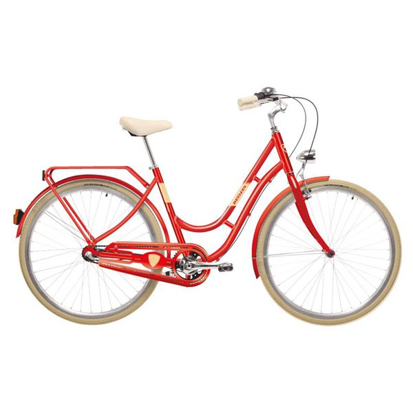 Kenzel žensko mestno kolo Nostalgic Classic Red.