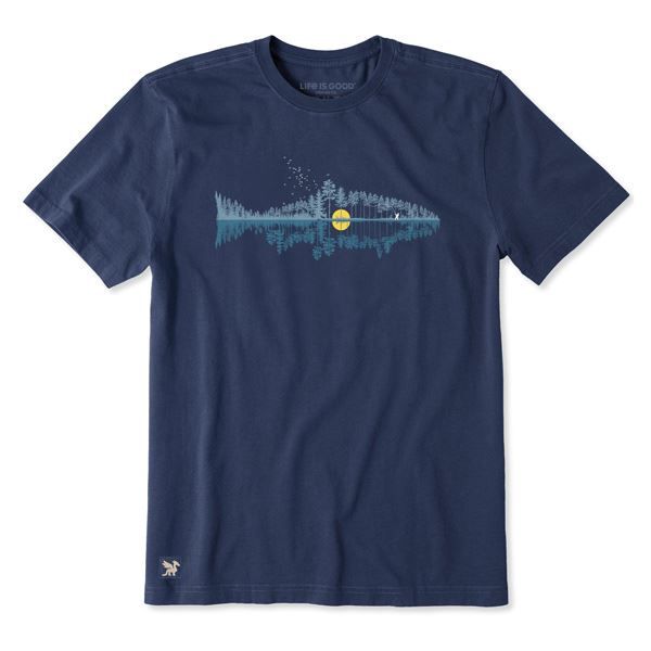 Life is Good Crusher-Lite Fishscape, moška kratka majica