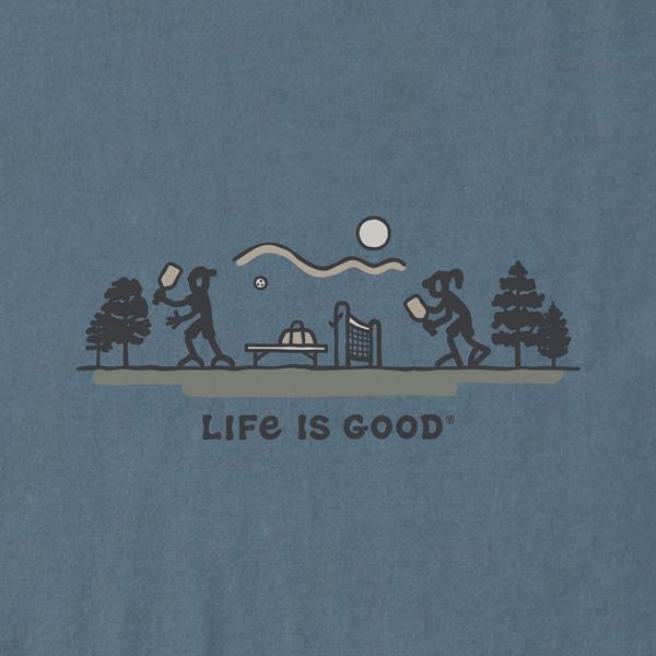 Life is Good Crusher Tee Pickleball, moška kratka majica