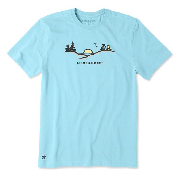 Life is Good Crusher Tee Pine Sunset, moška kratka majica