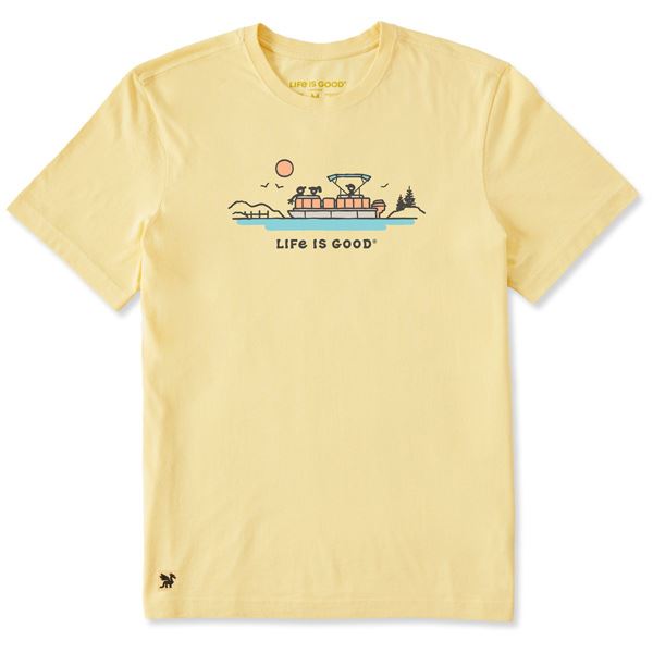 Life is Good Crusher Tee Pontoon Boa, moška kratka majica