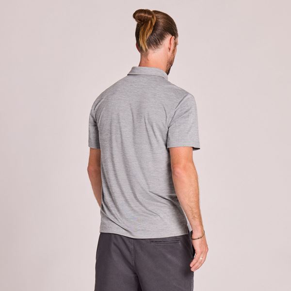 Life is Good Crusher Polo Clean, moška kratka polo majica