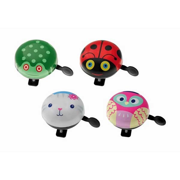 Otroški zvonec živalski motiv.