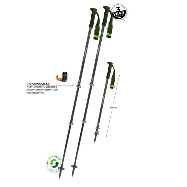 Komperdell Carbon EVO Zero, pohodne palice