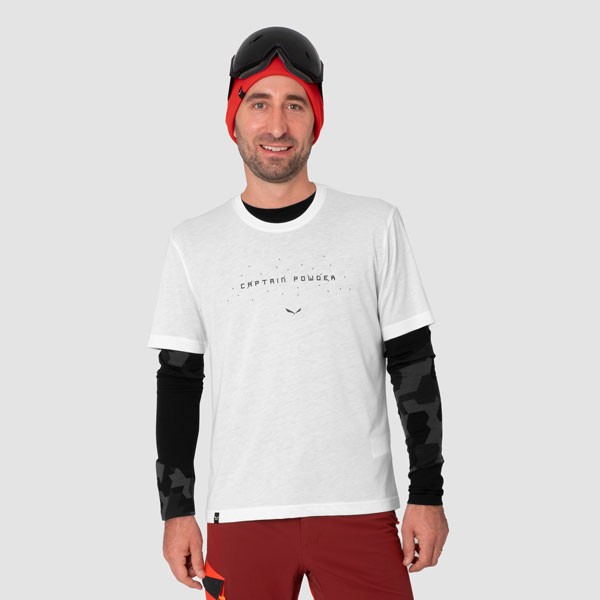 Salewa moška majica Pure Snow Captain.
