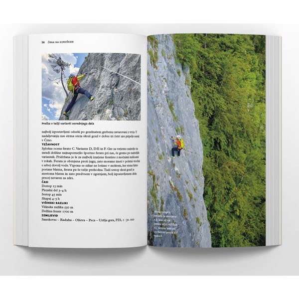 Sidarta knjiga Zavarovane plezalne poti