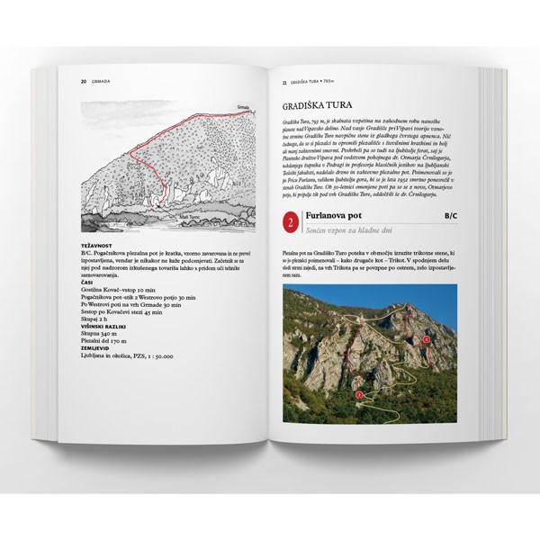 Sidarta knjiga Zavarovane plezalne poti